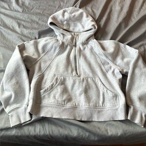 Gray Half-Zip Hoodie lululemon